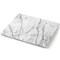 Fox Run Marble Pastry Rolling Pin Board Smooth with Rounded Edges 20" x 16" Grey